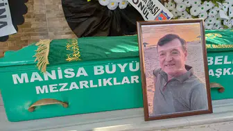 Salihli’deki gaz tesisi faciasında yaşamını yitiren iş insanı defnedildi