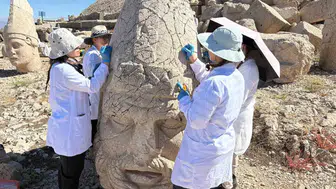 Nemrut Dağı heykellerine nanoteknolojik kalkan