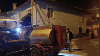 Muhtarın hızlı müdahalesi faciayı önledi