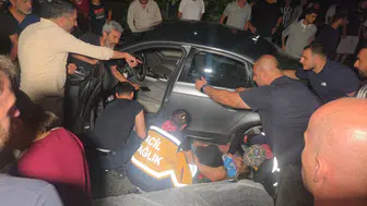 Bursa yolunda zincirleme kaza ucuz atlatıldı
