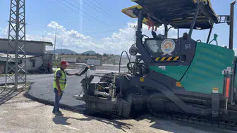 Kavak Hastanesi yoluna konforlu asfalt düzenlemesi