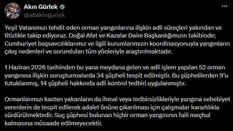 Orman yangınlarına karışan 9 kişi cezaevine gönderildi