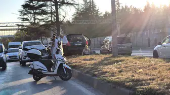 Eskişehir Çevre Yolu'nda kaza trafiği kilitledi
