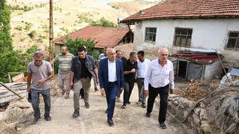 Malatya Kocaözü'nde selin izleri siliniyor