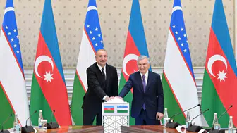 Aliyev ve Mirziyoyev Taşkent'te buluştu, ortak konsey toplandı