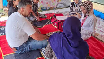 Düzce tarlalarında sağlık mesaisi başladı