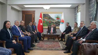 Bakan Tekin eğitim gündemi için Şırnak’ta temaslara başladı