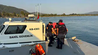 Sedir Adası’nda kayalıklardan düşen kişi için denizden kurtarma operasyonu