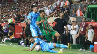 Amedspor ve Erzurumspor karşılaşmasından kareler
