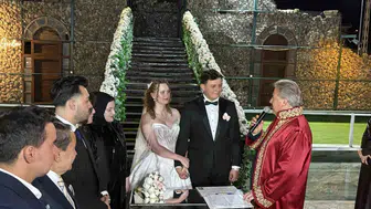 Büşra Başeğmez ve Mehmet Alperen Şahin dünya evine girdi
