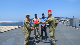 Akdeniz'de stratejik iş birliği: TCG Gemlik Libya donanmasına güç kattı