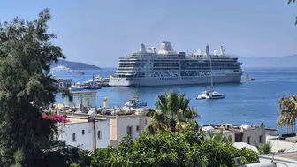 Bodrum limanı bugün 1144 turisti ağırlıyor