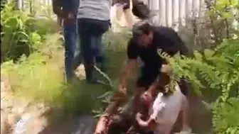 Tarsus’ta sulama kanalına düşen çocuk son anda kurtarıldı