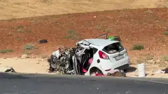 Sabah kazası Gaziantep'te 2 can aldı, 4 kişi yaralı