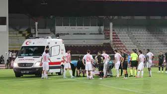 Bolusporlu Erdem Can Polat oyuna girdiği dakikada sakatlandı