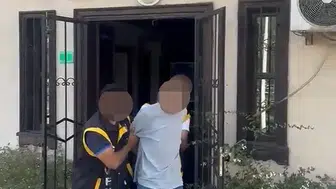 Bursa'da polisten kaçmak için saçını kazıtan firari yakalandı
