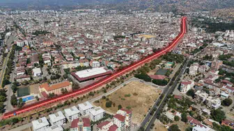 Nazilli trafiğini rahatlatan 10 bin metrekarelik yeni asfalt