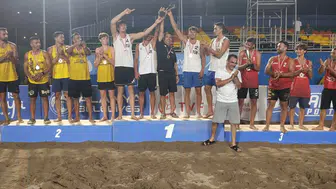 Alanya plaj voleybolunda şampiyonlar kupalarına kavuştu