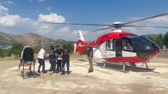 Tunceli'den Malatya'ya acil sağlık nakli