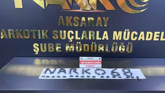 Aksaray polisi uyuşturucu kuryelerinin mide planını bozdu