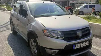 Karabükte yaya geçidinde acı kaza