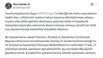 Yasa dışı bahise 11 ilde eş zamanlı darbe 68 gözaltı