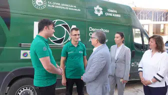 Sinop’ta boş şişeleri geri dönüşüme kazandırıp para kazanma dönemi başladı