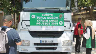 Konya’dan Suriye’deki çiftler için dev yardım konvoyu yola çıktı