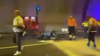 Kuzey Marmara Otoyolu'nda tünel kazası 3 can kaybı