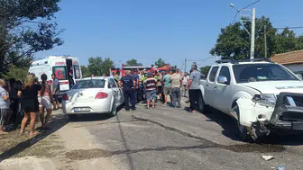 Enez yolunda kaza 3 yaralı