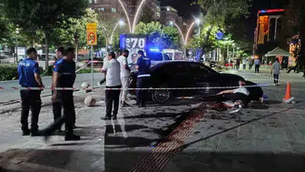 Batman Diyarbakır Caddesi'nde gece yarısı trafik kazası