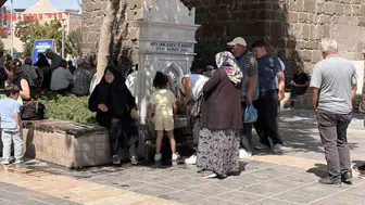 Kayseri'de Ağustos sıcağı bastırdı