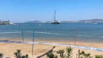 Milas’ta Güllük Halk Plajı kirlilik şüphesiyle mühürlendi