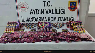 Didim’de orman yangını riski oluşturan binlerce patlayıcıya el konuldu