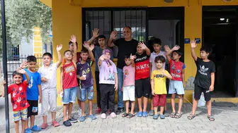 Efeler Belediyesi çocukların ayağına kadar gitti