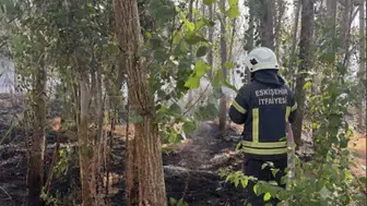 Emirdağ kırsalında korkutan yangın büyümeden söndürüldü