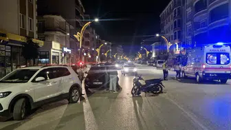 Alaca’da dikkatsiz dönüş kazaya yol açtı