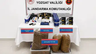 Yozgat Yerköy'de kaçak tütün operasyonu