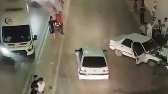 Kahramanmaraş’ta iki otomobil çarpıştı 4 yaralı