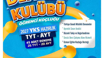 Kayseri'de öğrencilere ücretsiz sınav hazırlık desteği başlıyor