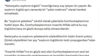 Ömer Çelik'ten Netanyahu'ya sert tepki: İnsanlık vicdanı karşısında yalan makinesi hükmündeler