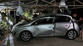 Isparta'da otomobil içindeki çakmak gazı patladı