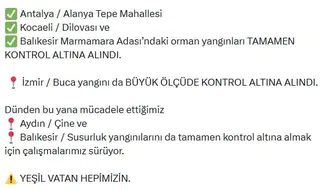 Türkiye orman yangınlarıyla mücadele ediyor