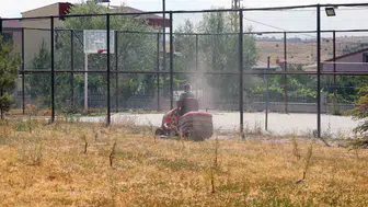 Talas’ta okul bahçeleri yeni döneme hazırlanıyor