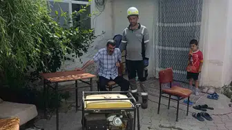 Erzurum'da sağlık desteği için mobil enerji çözümü