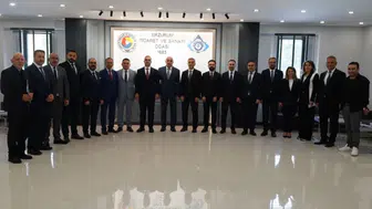 Merkez Bankası Başkanı Erzurum iş dünyasıyla bir araya geldi