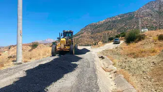 Dört köyün yolu yenilendi, Sason'da ulaşım rahatladı