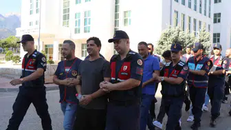 Denizli'de haraç çetesi operasyonu 7 şüpheli tutuklandı