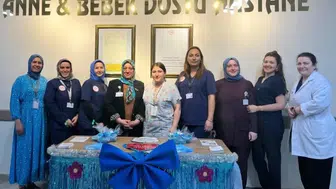 Bayburt Devlet Hastanesi’nde annelere özel süt desteği
