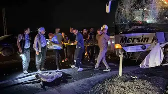 Siverek'te otobüs zincirleme kazası 13 yaralı